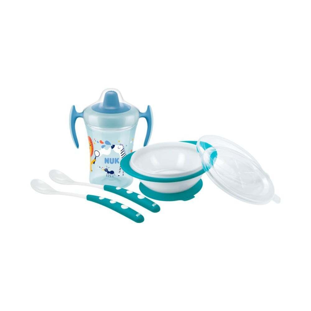 NUK - Learn to Eat Set 6m+ (Σιελ) 10225272