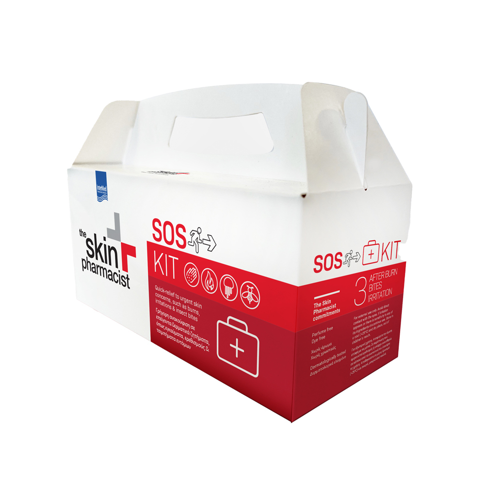 THE SKIN PHARMACIST - PROMO PACK SOS KIT After Burn - 75ml, Irritation - 100ml & Bites - 10ml