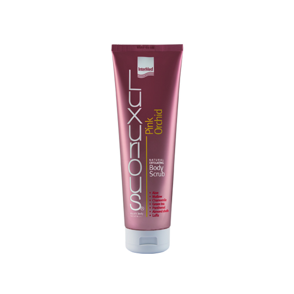 INTERMED - LUXURIOUS AQUATIC BODY TREATMENT Natural Exfoliating Body Scrub Pink Orchid - 280ml