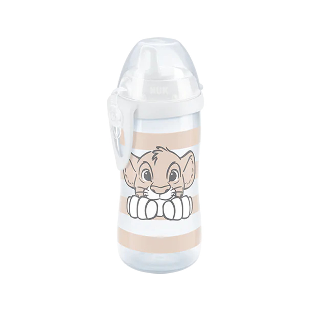 NUK - FIRST CHOICE Disney Baby Lion King Kiddy Cup με ρύγχος 12m+ (λευκό) - 300ml 10255643