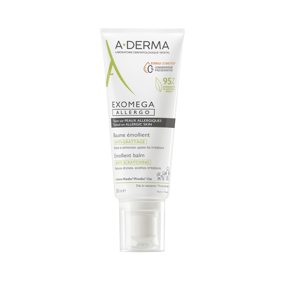 A-DERMA - EXOMEGA Allergo Baume Emollient - 200ml