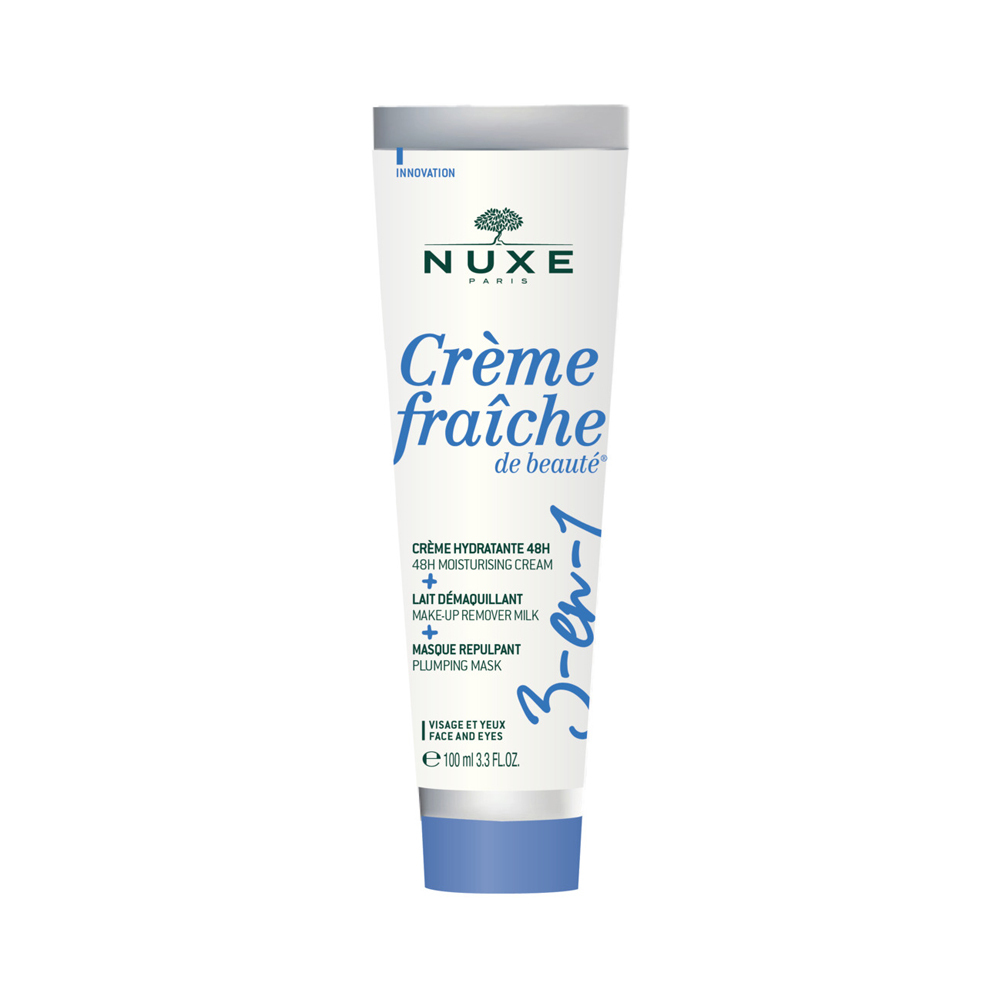 NUXE - CREME FRAICHE DE BEAUTE 3en1 Creme Hydratante 48h - 100ml