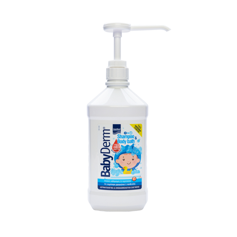 INTERMED - BABYDERM Shampoo & Body Bath - 1.5lt