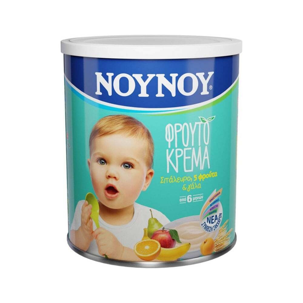 ΝΟΥΝΟΥ - Φρουτόκρεμα με 5 φρούτα - 300gr