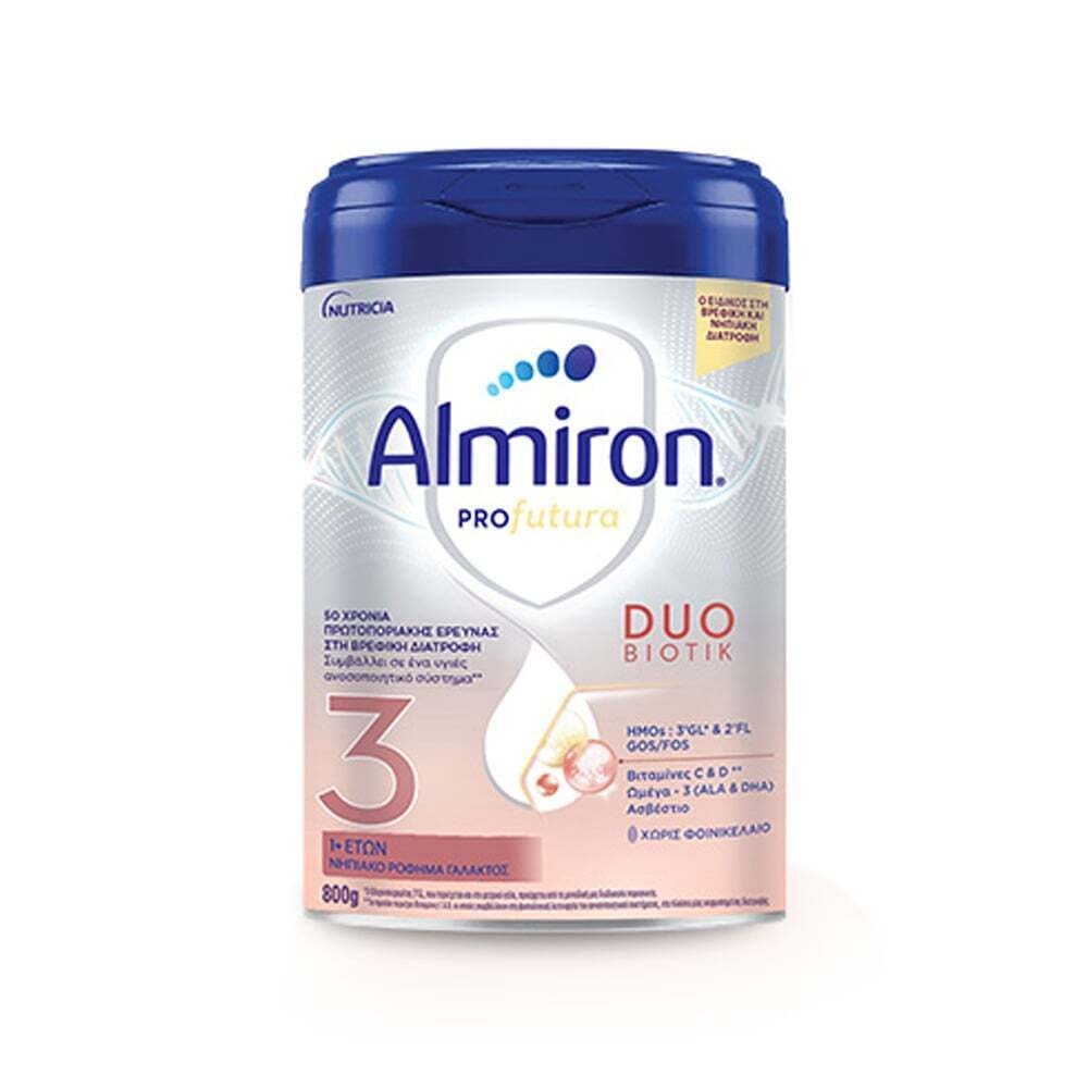 NUTRICIA - ALMIRON PROFUTURA 3 Duo Biotik νηπιακό ρόφημα γάλακτος 1+ετών - 800gr