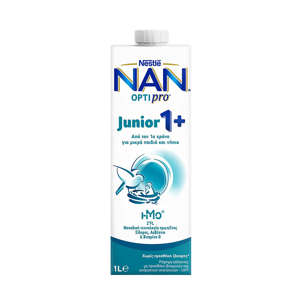 NESTLE - NAN OPTIPRO Junior 1+ για μικρά παιδιά & νήπια - 1lt