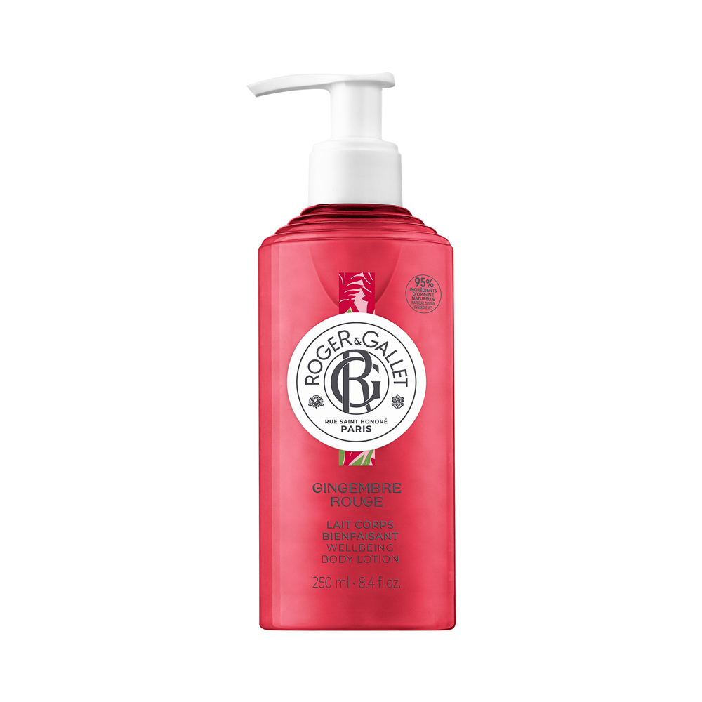 ROGER & GALLET - GINGEMBRE ROUGE Lait Corps Bienfaisant - 250ml