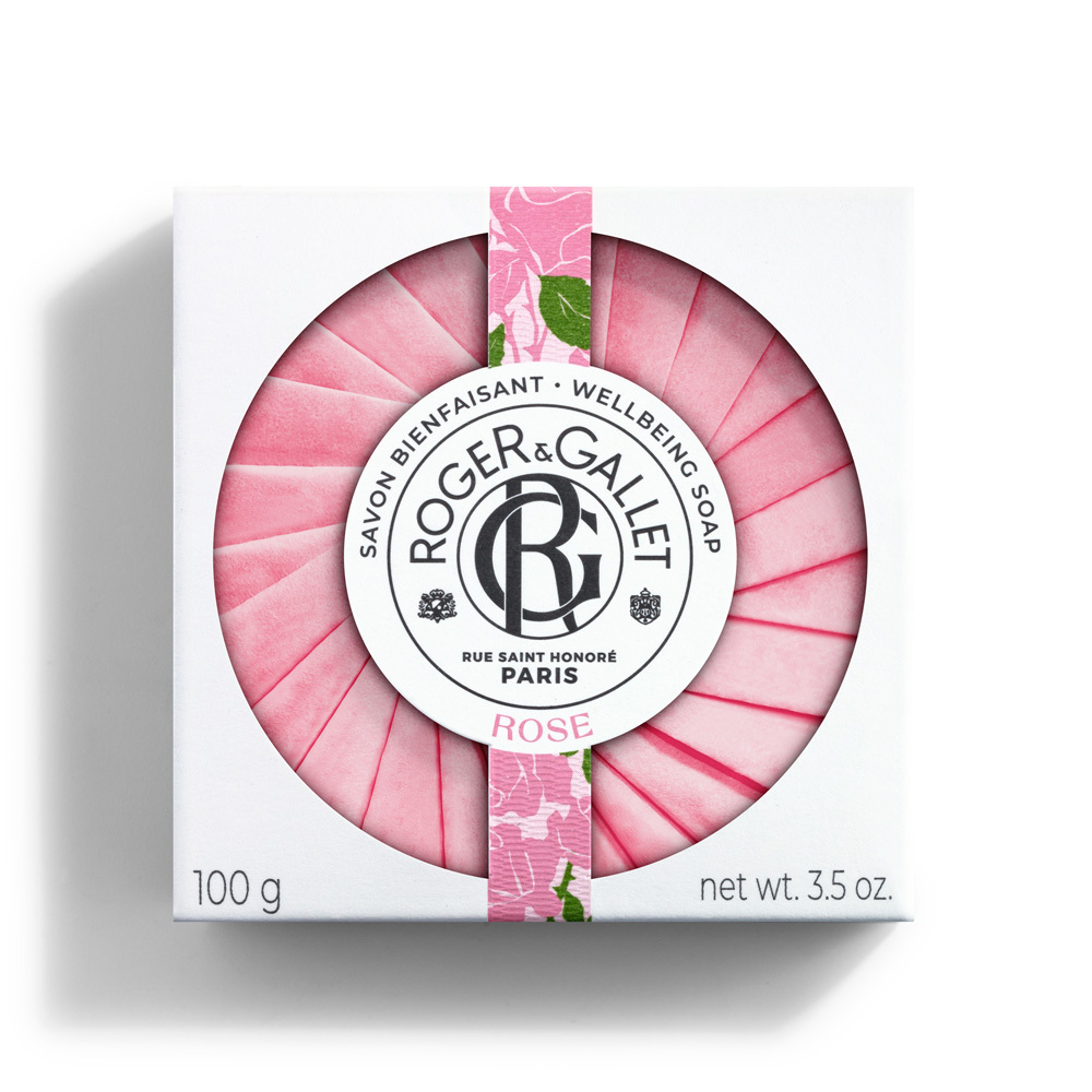 ROGER & GALLET - ROSE Savon Bienfaisant - 100gr