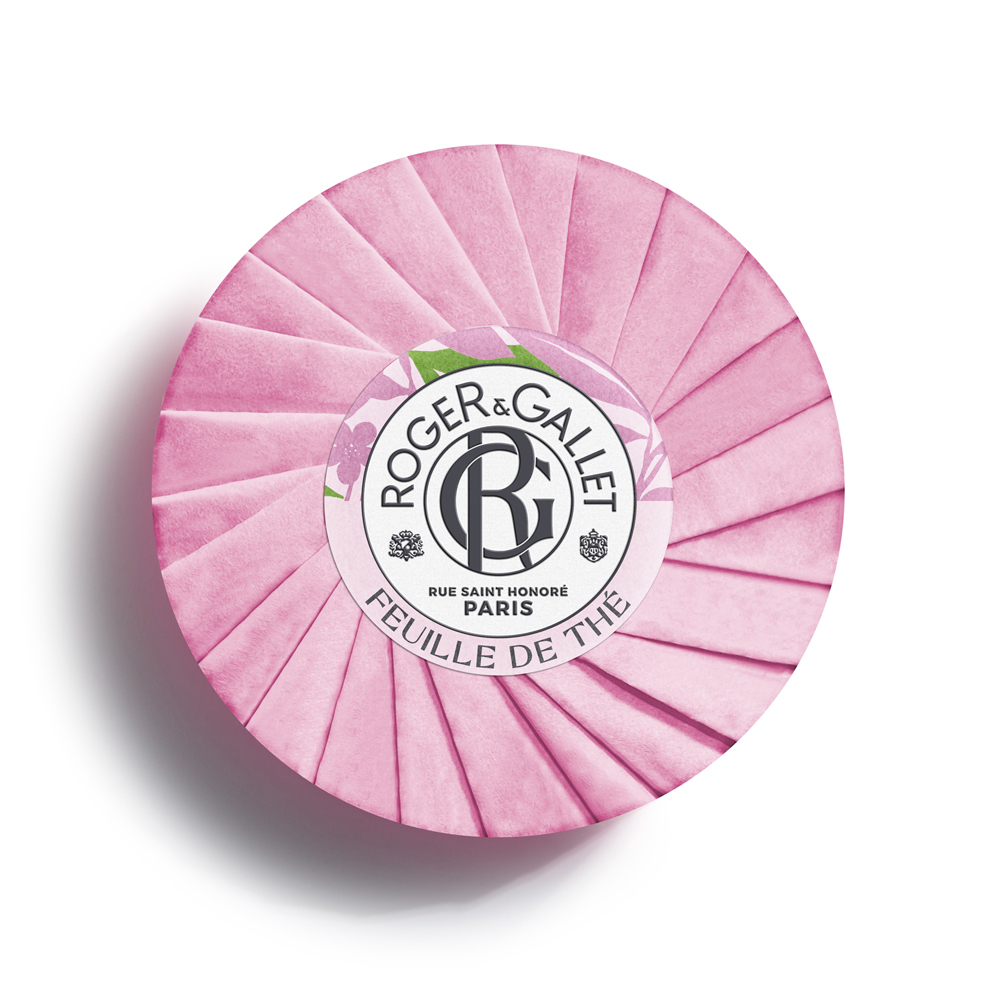 ROGER & GALLET - FEUILLE DE THE Savon Bienfaisant - 100gr