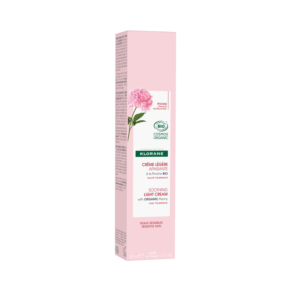 KLORANE - Creme Legere Apaisant a la Pivoine BIO - 40ml