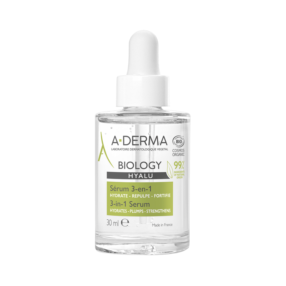A-DERMA - BIOLOGY Hyalu Serum 3-en-1 - 30ml