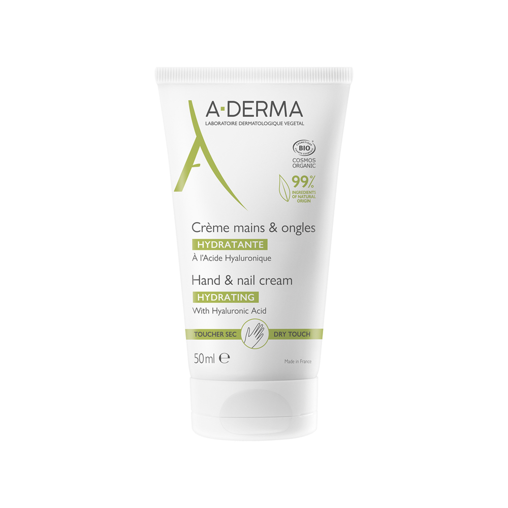 A-DERMA - Creme Mains & Ongles - 50ml