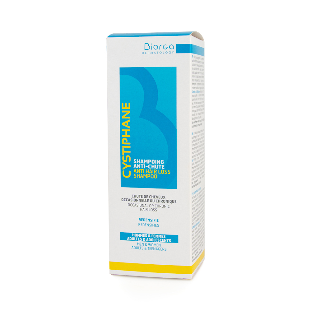 BIORGA - CYSTIPHANE Shampooing Anti-Chute (hommes & femmes) - 200ml