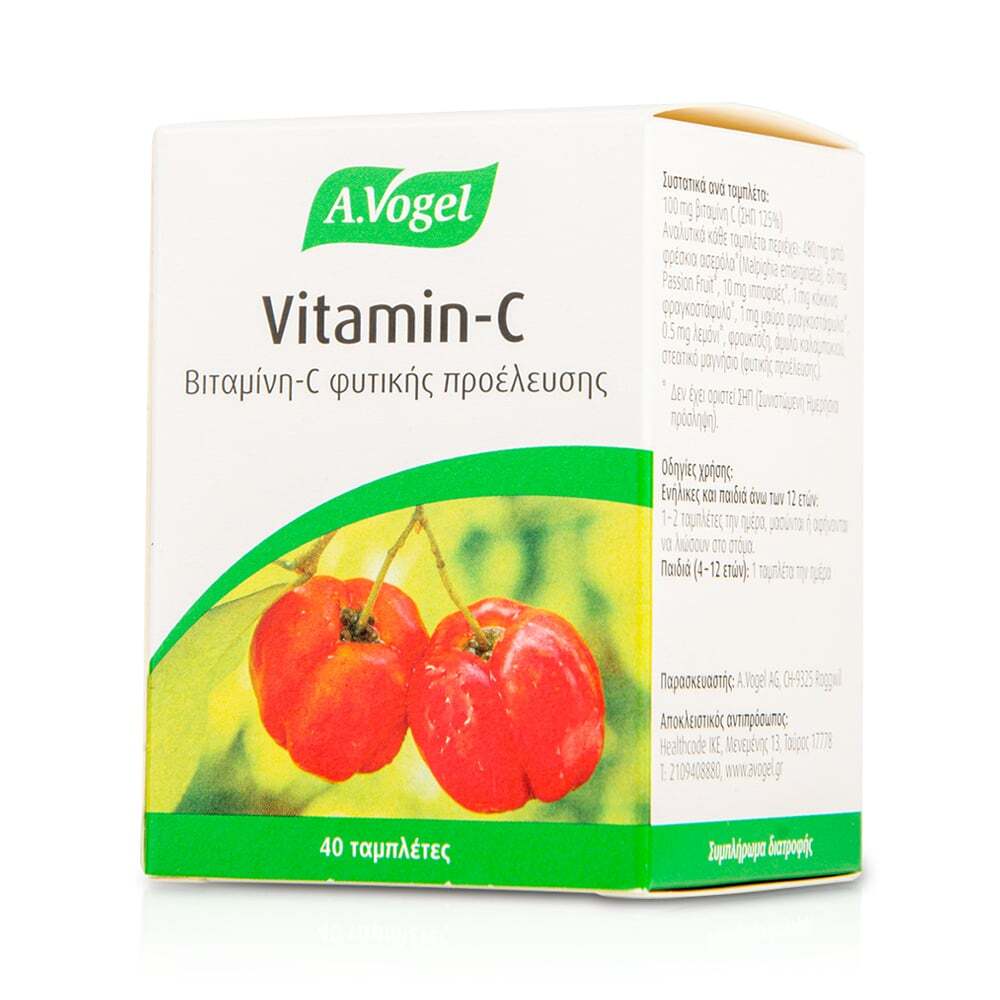 A.VOGEL - Vitamin C (100mg) - 40chew.tabs
