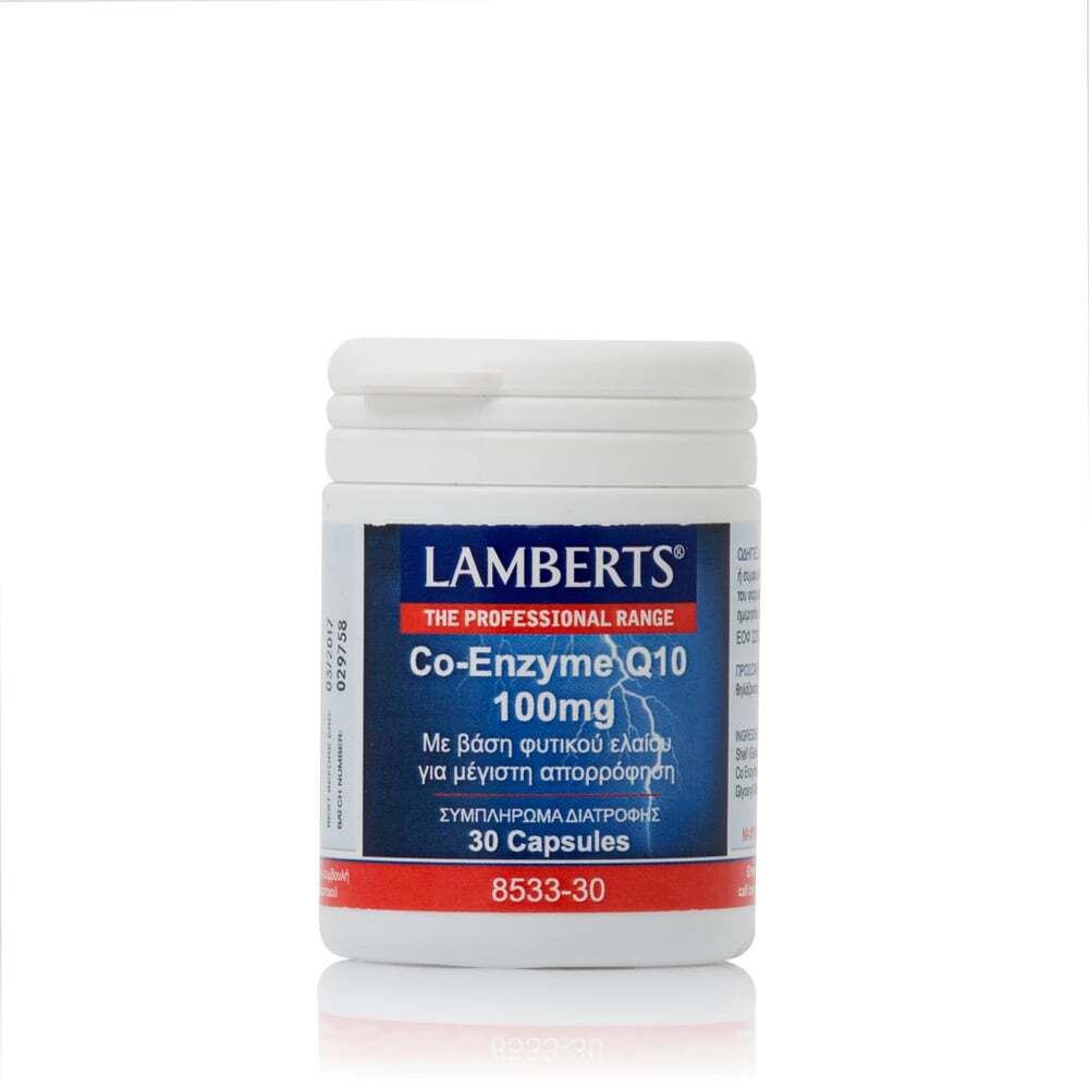 LAMBERTS - Co-Enzyme Q10 100mg - 30caps