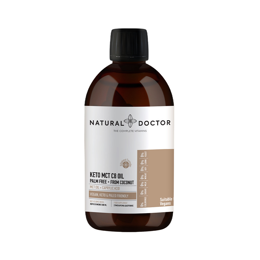NATURAL DOCTOR - KETO MCT C8 Oil - 500ml
