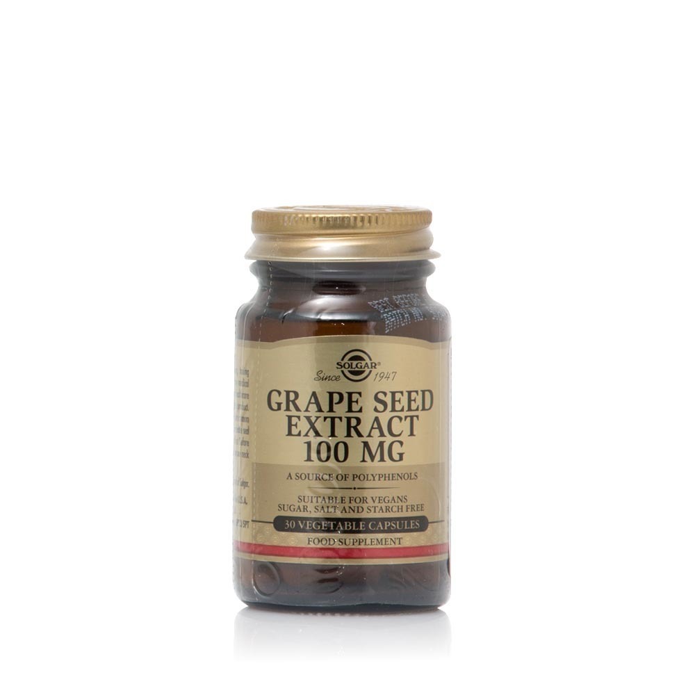 SOLGAR - Grape Seed Extract 100mg - 30caps
