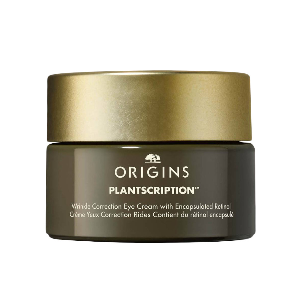 ORIGINS - PLANTSCRIPTION Wrinkle Correction Eye Cream with encapsulated retinol - 15ml