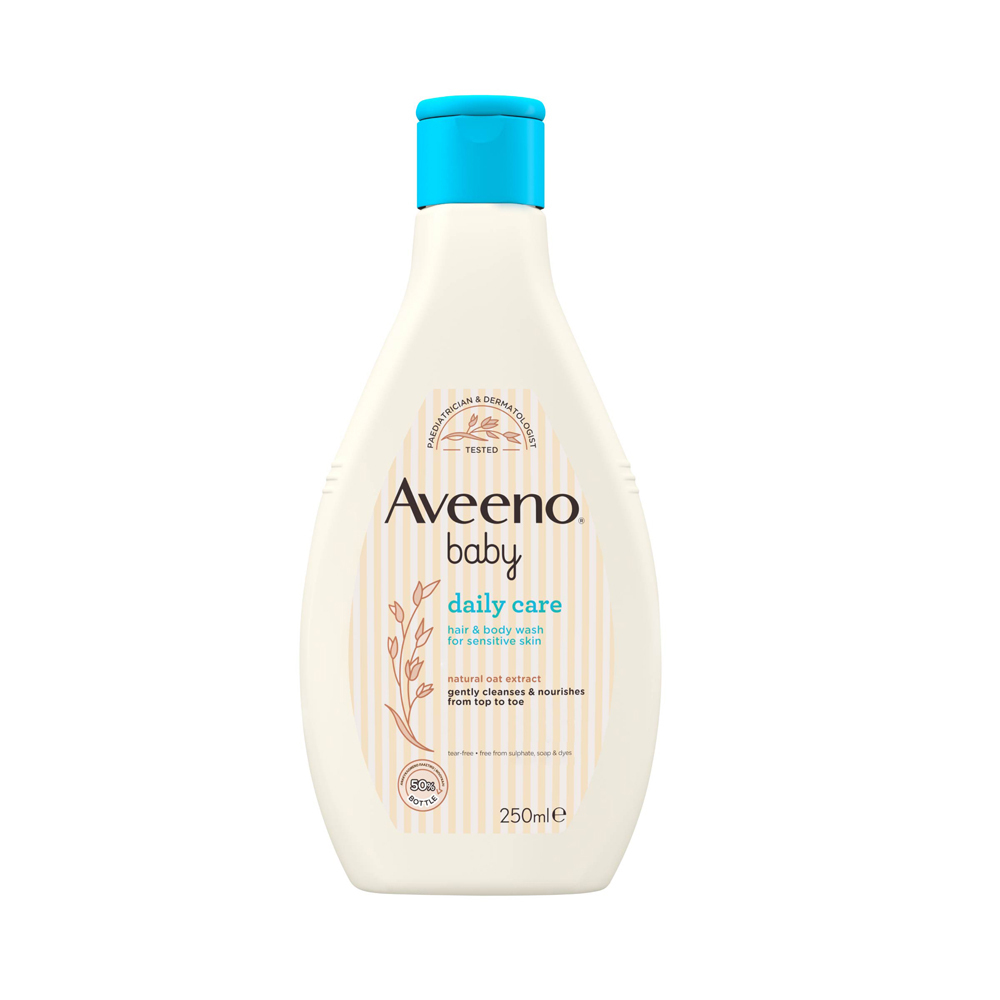 AVEENO - BABY DAILY CARE Υγρό Καθαρισμού Σώματος & Μαλλιών - 250ml