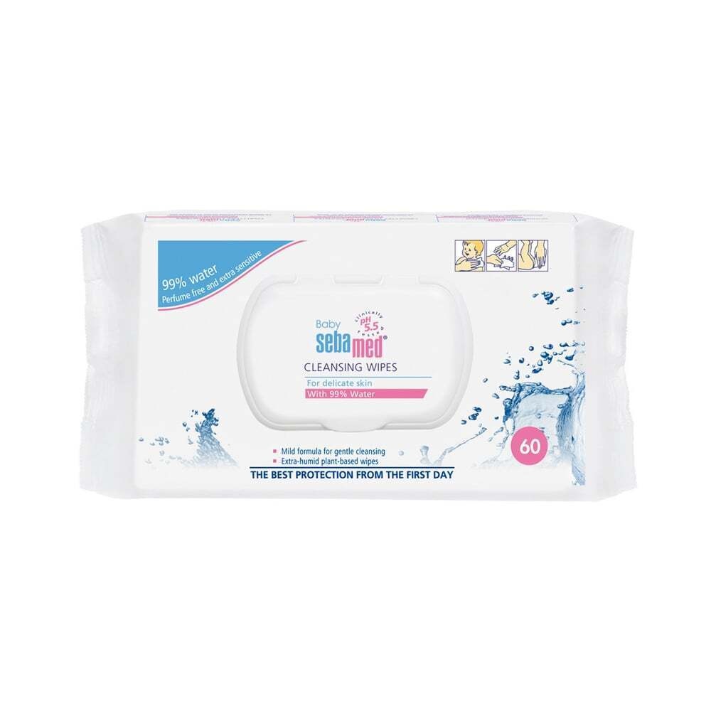 SEBAMED - BABY Cleansing Wipes - 60τεμ.