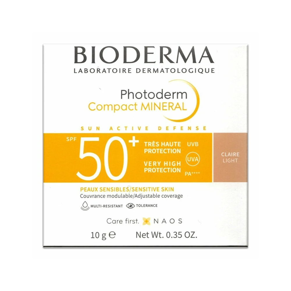 BIODERMA - PHOTODERM Compact Mineral Teinte Claire SPF50+ - 10gr