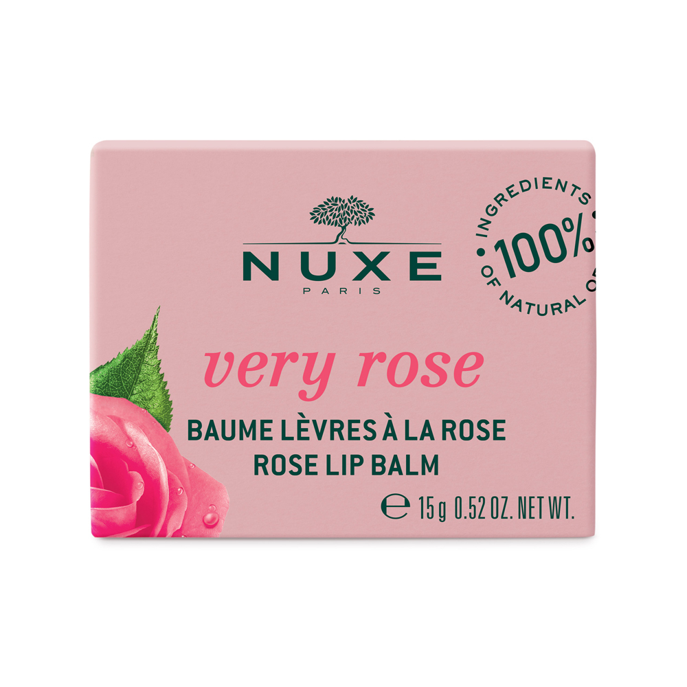 NUXE - VERY ROSE Baume Levres a la Rose - 15gr