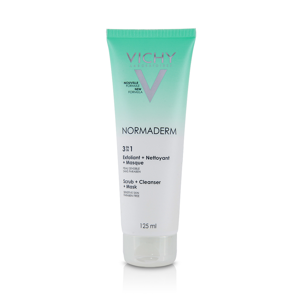VICHY - NORMADERM 3in1 Exfoliant + Nettoyant + Masque - 125ml