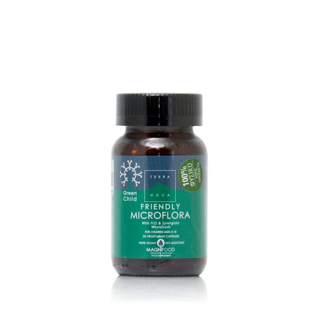 TERRANOVA - Green Child Friendly Microflora - 50caps
