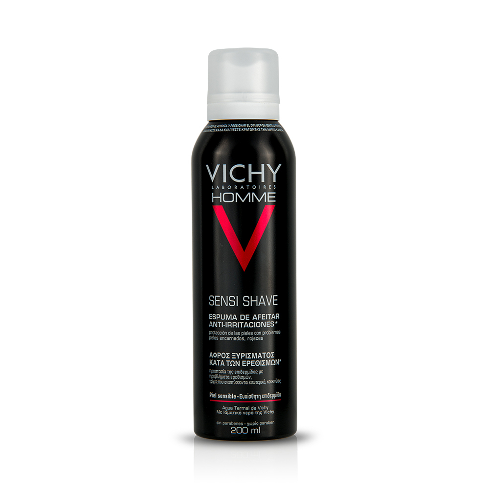 VICHY - HOMME Mousse de Rasage Anti Irritations - 200ml Sensitive Skin
