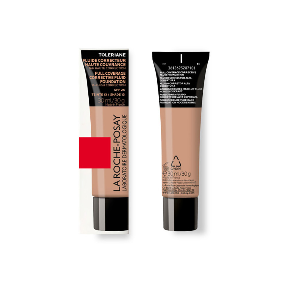 LA ROCHE-POSAY - TOLERIANE Fluide Correcteur Haute Couvrance No13 - 30ml