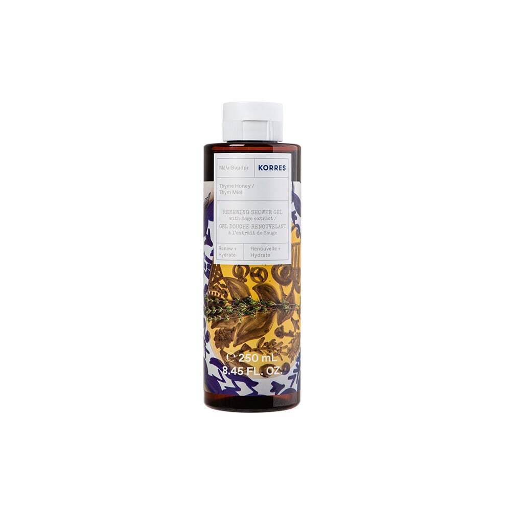 KORRES - RENEWING SHOWER GEL Αφρόλουτρο Μέλι Θυμάρι - 250ml