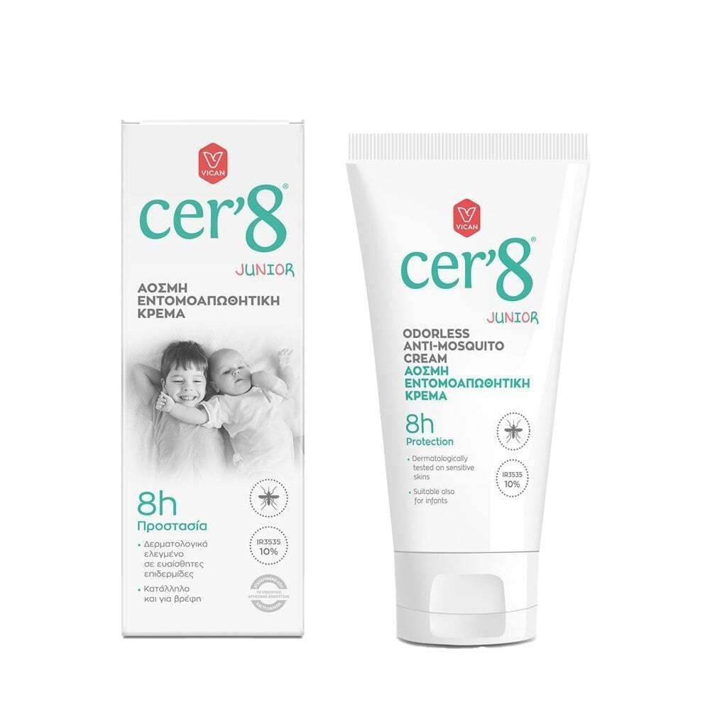 CER'8 - Junior Άοσμη Εντομαπωθητική Κρέμα - 150ml