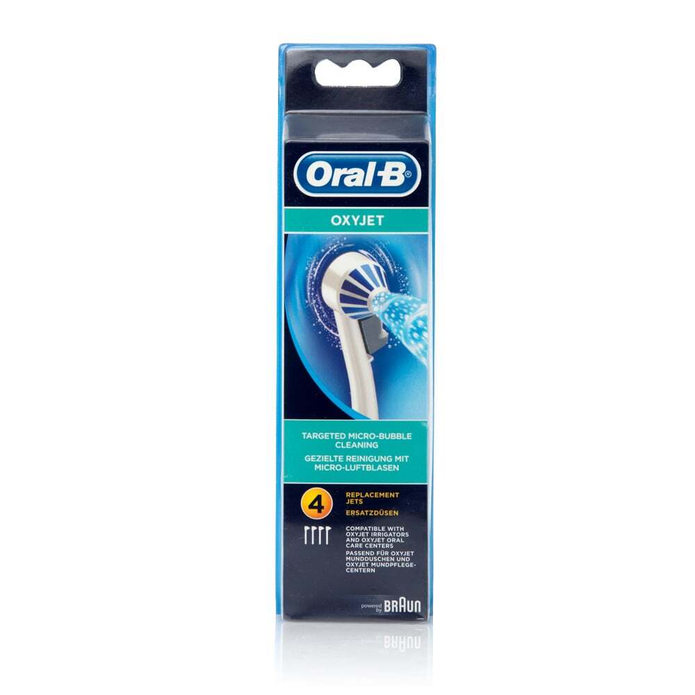 ORAL-B - OXYJET Ανταλλακτικά Ακροφύσια εκτοξευτήρα νερού - 4τεμ.