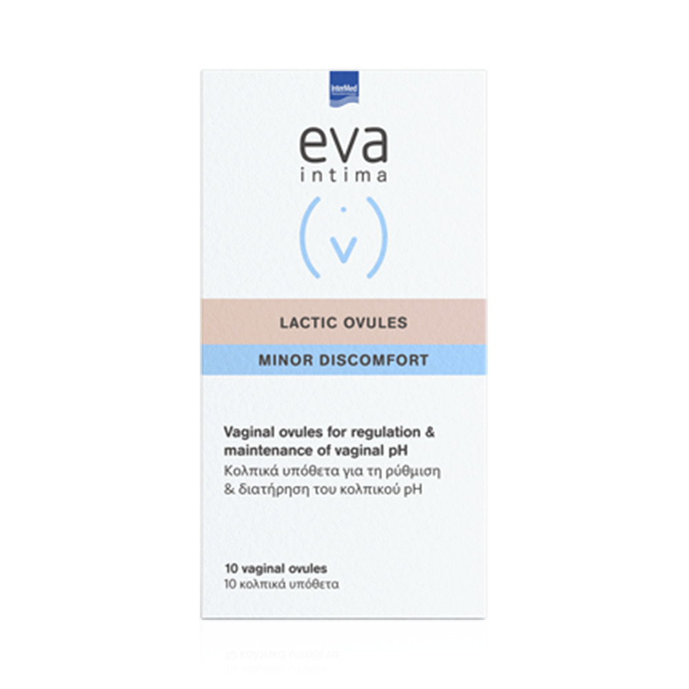 INTERMED - EVA INTIMA Lactic Vaginal Ovules pH3,8 - 10vag.ovules