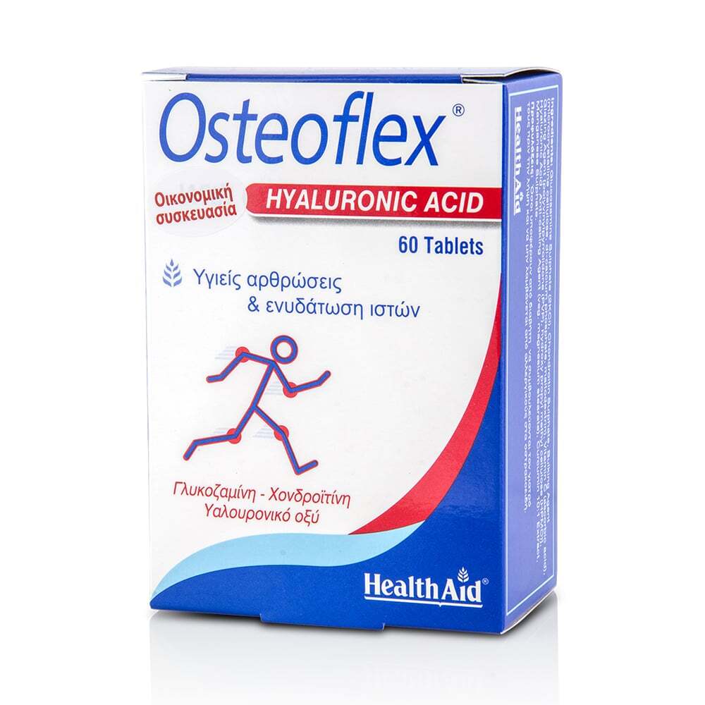 HEALTH AID - OSTEOFLEX with Hyaluronic Acid - 60tabs