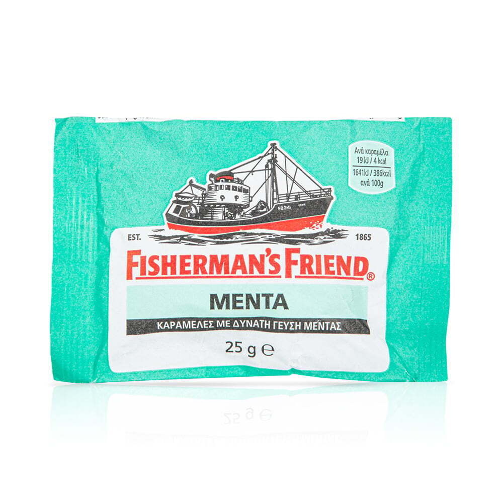 FISHERMAN'S FRIEND - MINT Καραμέλες με δυνατή γεύση μέντας - 25gr