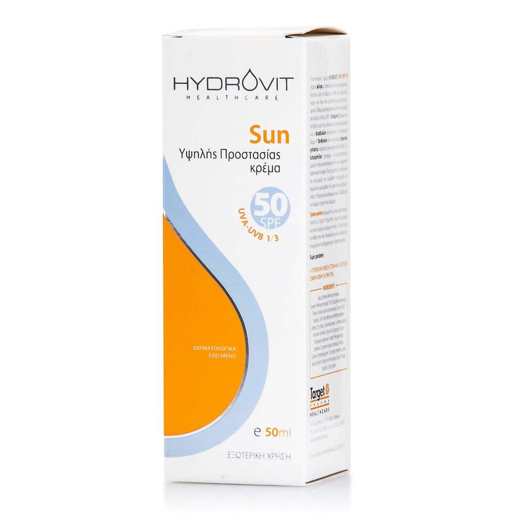 HYDROVIT - SUN High Protection Face Cream SPF50 - 50ml