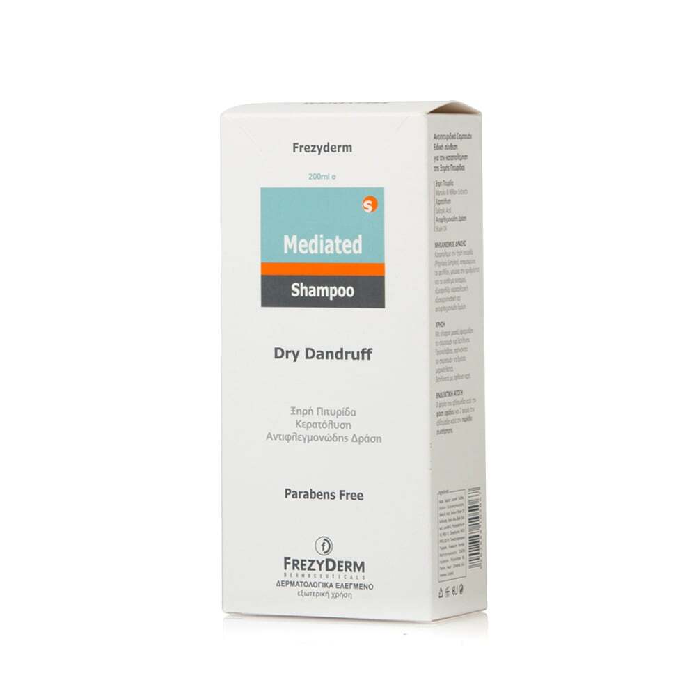 FREZYDERM - Mediated Shampoo - 200ml Dry dandruff