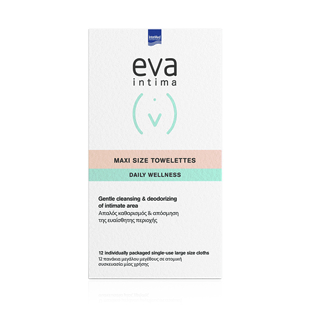 INTERMED - EVA INTIMA Maxi Size Towelettes - 12pcs