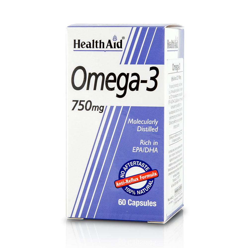 HEALTH AID - Omega-3 750mg - 60caps