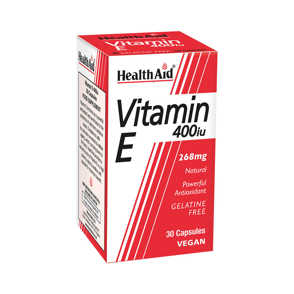 HEALTH AID - Vitamin E 400iu - 30caps