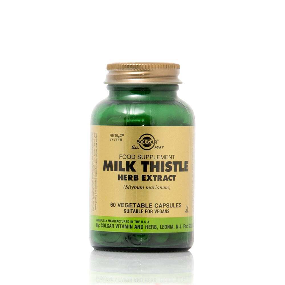 SOLGAR - Milk Thistle Herb Extract 300mg - 60caps