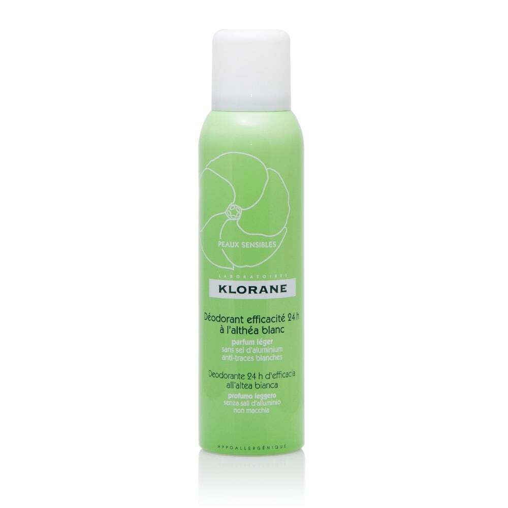 KLORANE - Deodorant Efficacite 24h a l'Althea Blanc (Spray) - 125ml
