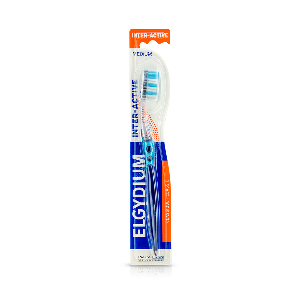 ELGYDIUM - INTER ACTIVE Οδοντόβουρτσα Μedium