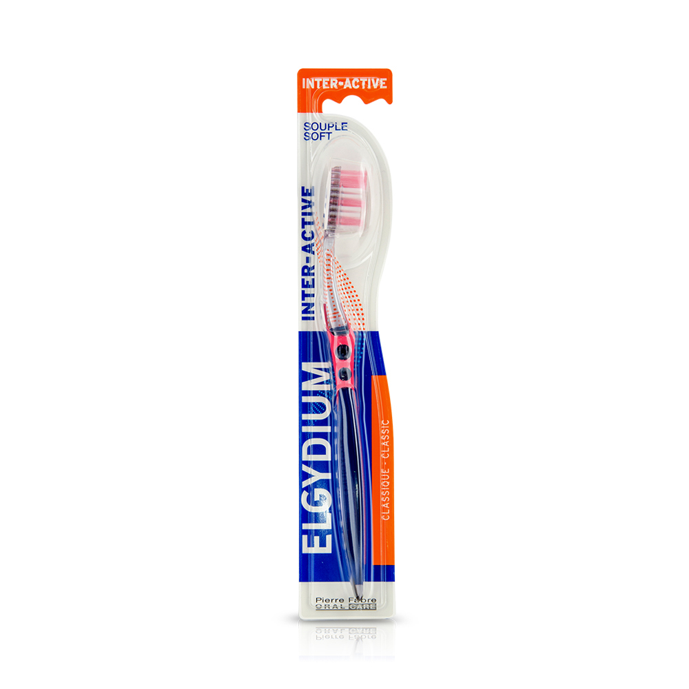 ELGYDIUM - INTER ACTIVE Οδοντόβουρτσα Soft