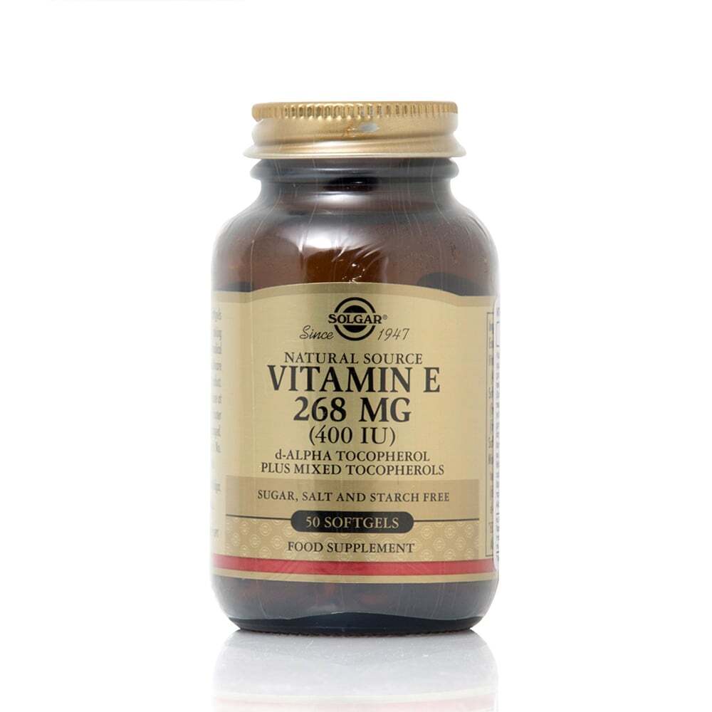 SOLGAR - Vitamin E 268mg (400IU) - 50softgels