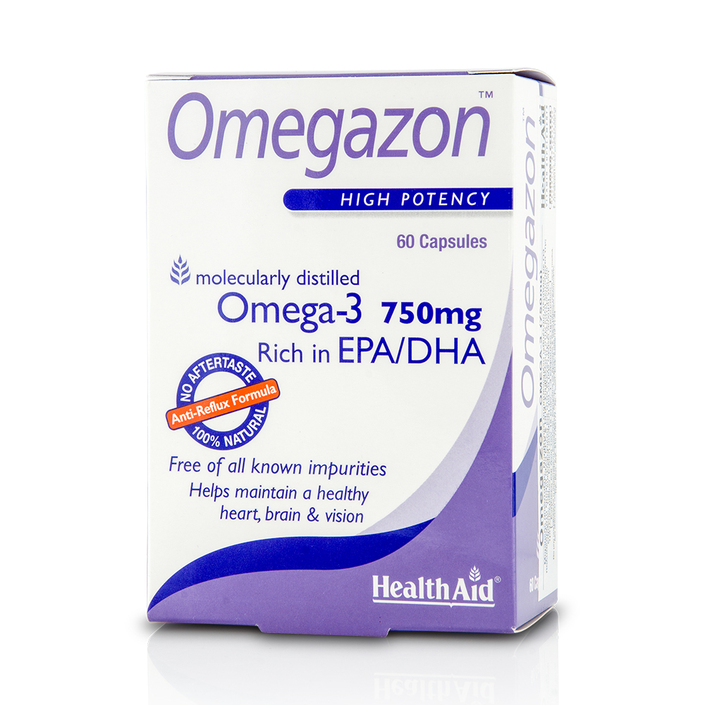 HEALTH AID - OMEGAZON Omega-3 750mg - 60caps
