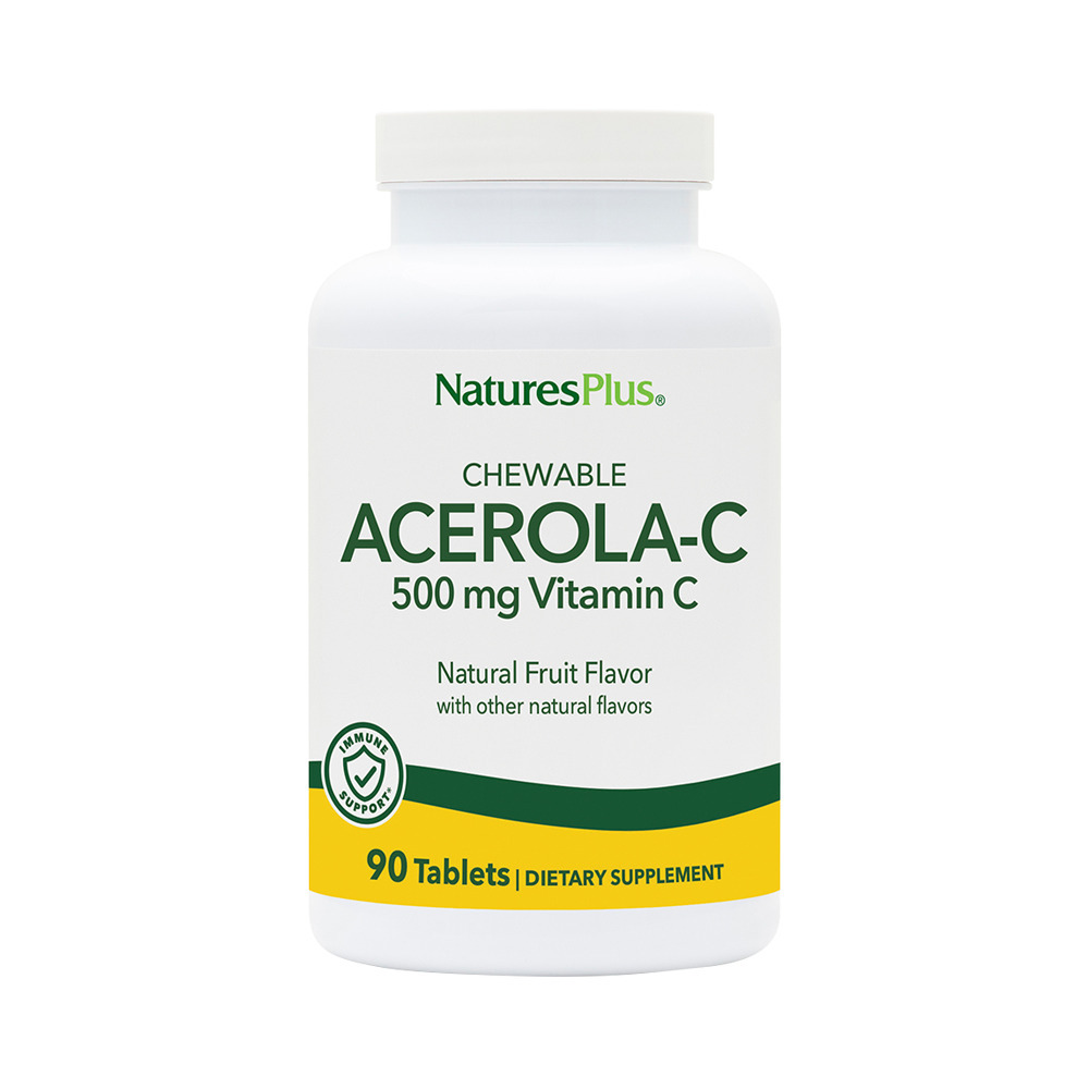 NATURES PLUS - Acerola C 500mg - 90chew.tabs