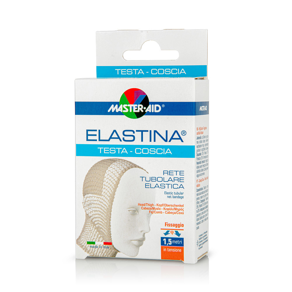 MASTER AID - ELASTINA Ελαστικός σωληνοειδής δικτυωτός επίδεσμος για Κεφάλι/Μηρό - 1,5m
