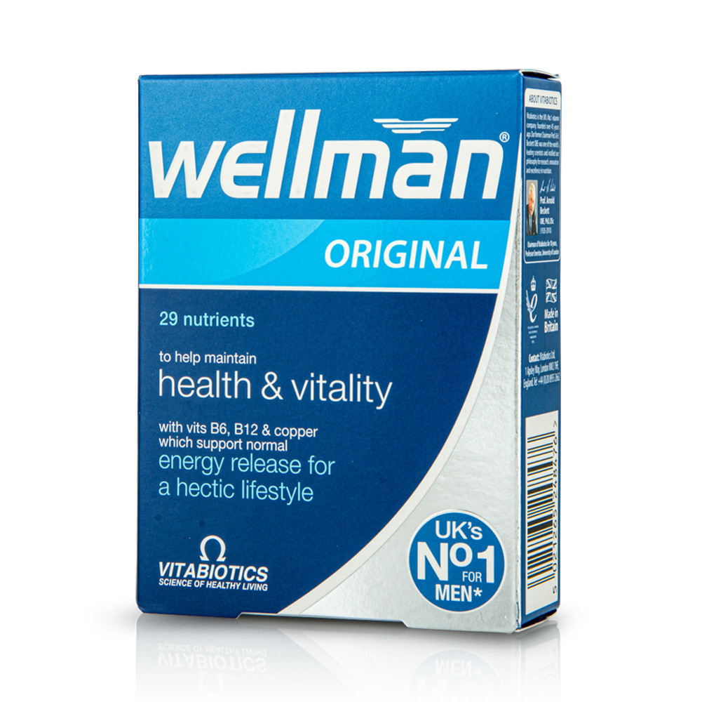 VITABIOTICS - WELLMAN Original - 30tabs